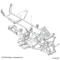 CHASSIS: FRAME - 2020 POLARIS SPORTSMAN 570 PREMIUM/PREMIUM LE