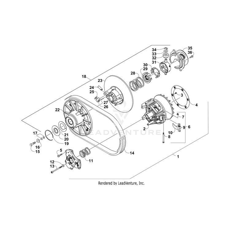 Dampener,Spider By Arctic Cat 0823-413 OEM Hardware 0823-413 Off Road Express