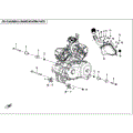 ENGINE MOUNTING PARTS - 2015 CFMOTO ZFORCE 800 Trail