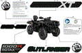 BODY - FEATURE DECALS - 2025 CAN AM OUTLANDER MAX 1000R 4X4 XT - WILDLAND CAMO
