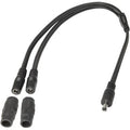 DC 2.5 mm to DC 2.5 mm Y-Splitter 12" by Tecmate