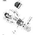 CYLINDER HEAD FRONT TURBO _03R1536A - 2015 CAN AM MAVERICK 1000 / X DS DPS