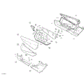 BODY - DOOR SECTION - X MR - MANTA GREEN - 2020 CAN AM MAVERICK TURBO X MR