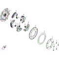 WET CLUTCH PAWL ASSY - 2016 CFMOTO CFORCE 500 SWB