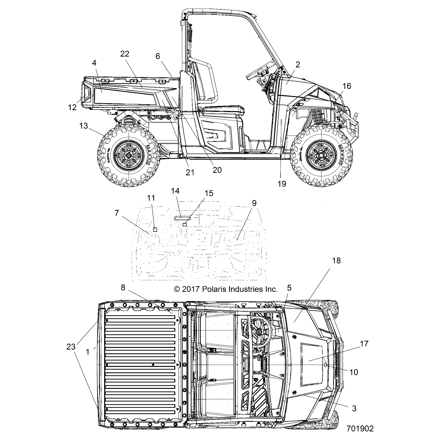 Decal-Box,Xp,Prostar,Lh by Polaris 7187081 OEM Hardware P7187081 Off Road Express