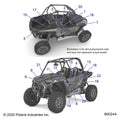 Decal-Cover,Bolster,Right by Polaris