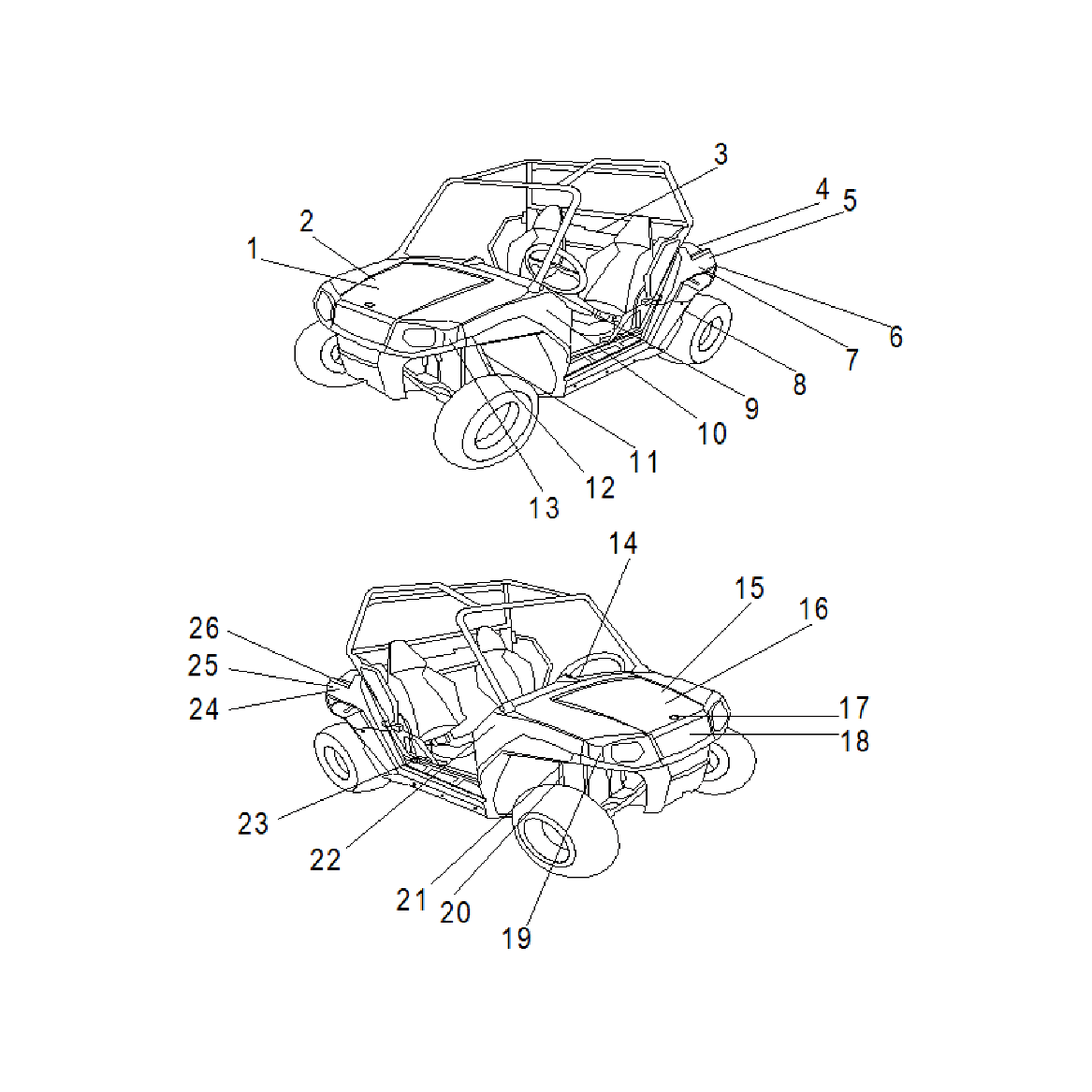 Decal- Polaris by Polaris 7175674 OEM Hardware P7175674 Off Road Express