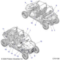 Decal-Rr.Door,Right by Polaris 7191626 OEM Hardware P7191626 Off Road Express