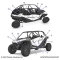Decal-Rr.Fndr,Lower,Proxp,Lh by Polaris 7196971 OEM Hardware P7196971 Off Road Express