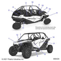 Decal-Rr.Fndr,Lower,Turbo R,Lh by Polaris