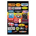 Decal Sheet Throwback Mx 12Mil By D'Cor