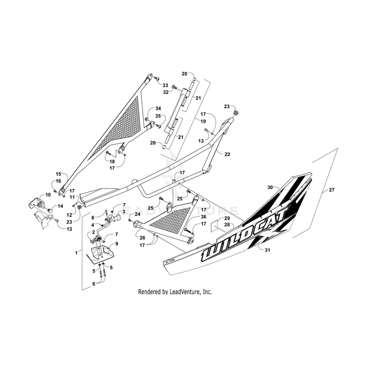 Decal,Warning-Tire Pressure (18 Psi) By Arctic Cat 4411-105 OEM Hardware 4411-105 Off Road Express