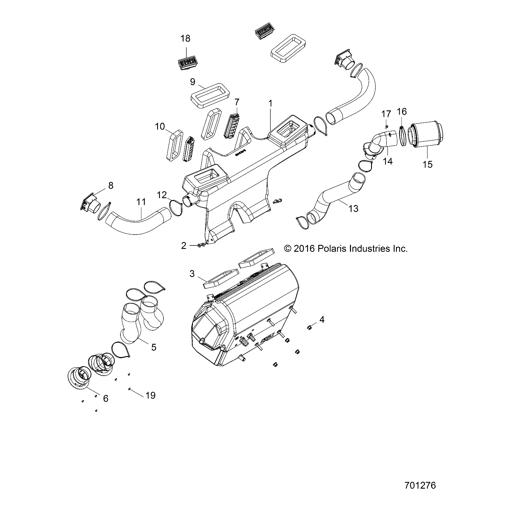 Defrost Seal by Polaris 3120158 OEM Hardware P3120158 Off Road Express