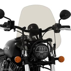 Parts Unlimited Drop Ship Windshield Del Rio Sportshield for Indian by Memphis Shades