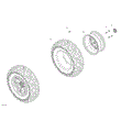 DRIVE - FRONT WHEELS - 2021 CAN AM DEFENDER MAX HD8 BASE / DPS / XT