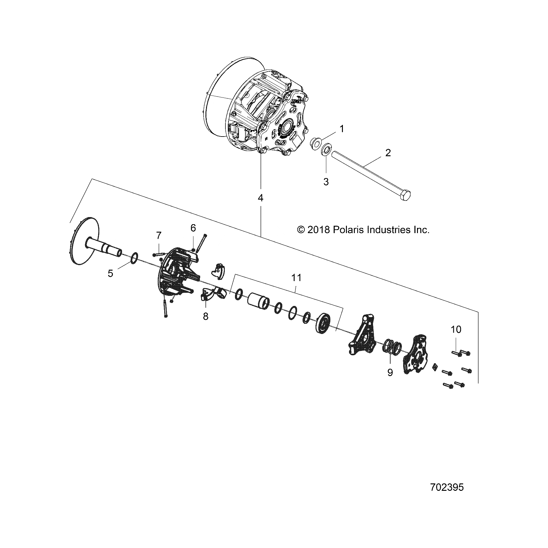 Polaris UTV/ATV OEM CVT Clutches & Clutch Kits - Witchdoctors