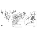 Left Rear Door Set (Type2) (Wl) by Honda