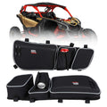 Door Storage Bags with Removable Knee Pad for Can Am Maverick X3 by Kemimoto