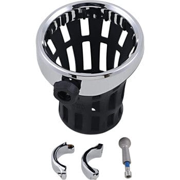 Drink Holder 1-1/4" Clamp Chrome by Ciro 50814 Beverage Holder