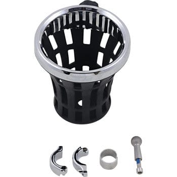 Drink Holder 7/8" 1" Clamp Chrome by Ciro 50812 Beverage Holder