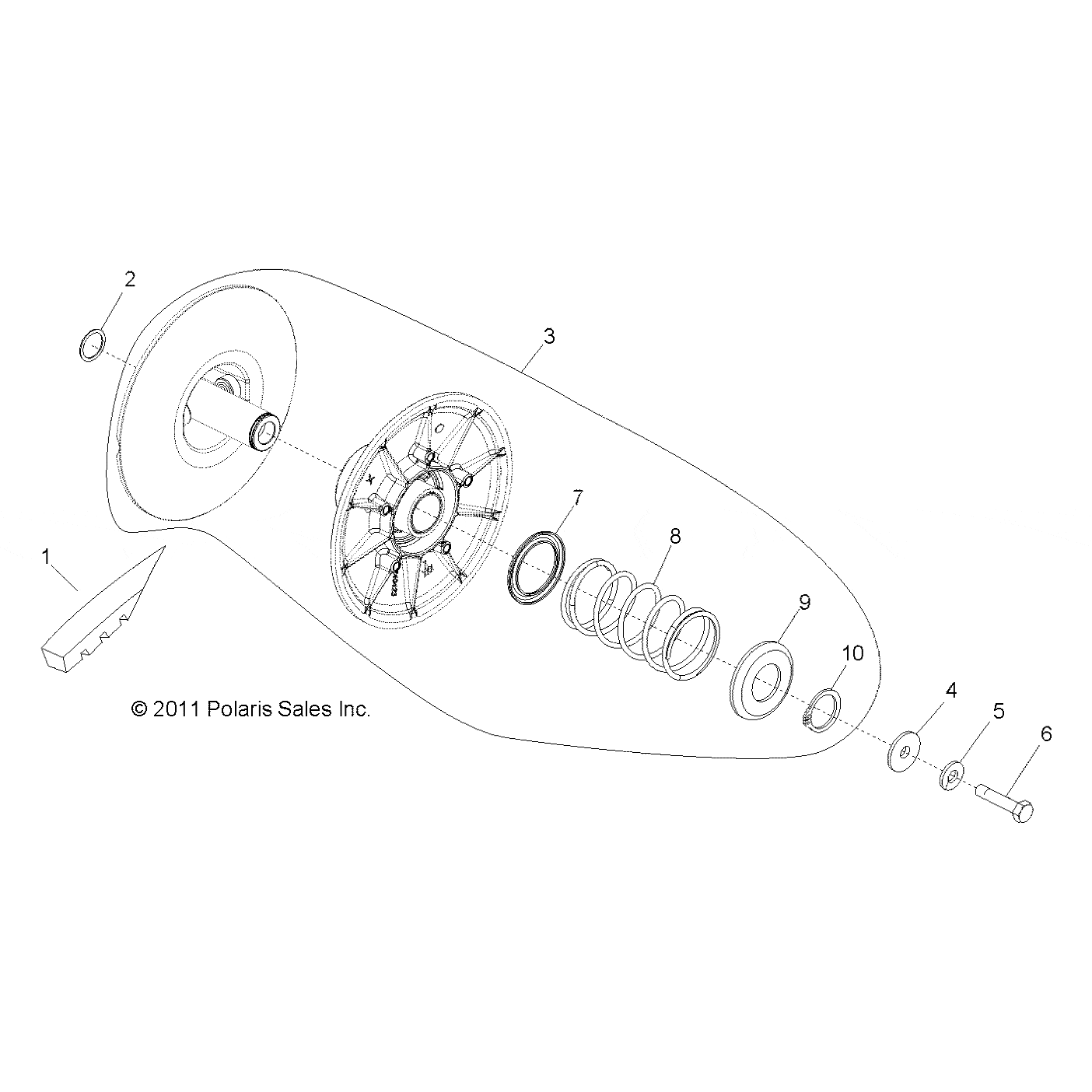 Drive Belt by Polaris 3211135 OEM Hardware P3211135 Off Road Express