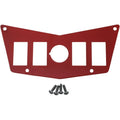 Dash Plate RZR8/900 4Swtch Red by Moose