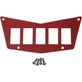 Dash Plate RZR8/900 5Swtch Red by Moose