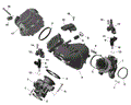 ROTAX - AIR INTAKE MANIFOLD AND THROTTLE BODY - 2026 CAN AM DEFENDER MAX HD9 XT - STEALTH BLACK - 62" WIDTH