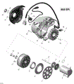 MAGNETO AND ELECTRIC STARTER 04R1517 - 2015 CAN AM OUTLANDER 6X6 650 EFI