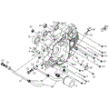 LEFT CRANKCASE - 2015 CFMOTO ZFORCE 600