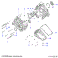 ENGINE: CRANKCASE - 2021 POLARIS SPORTSMAN 450 HO