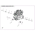 ENGINE MOUNTING PARTS - 2023 CFMOTO UFORCE 1000 XL