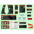 WARNING DECAL (NA) - 2025 CFMOTO UFORCE 800 XL