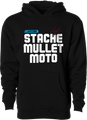 Stache Mullet Moto Youth Hoodie by DBK