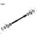 DRIVE SHAFT TURBO _56R1536 - 2015 CAN AM MAVERICK MAX 1000 / X DS DPS
