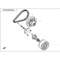 CVT ASSY - 2015 CFMOTO CFORCE 500 HO