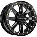 ATV / UTV Black Mamba Beadlock Wheel 15X6 4/137 5+1 (+40Mm) Black / Machined by Raceline