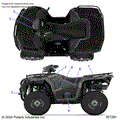 BODY: DECALS GRAPHIC - 2025 POLARIS SPORTSMAN 570 UTILITY