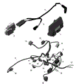 ROTAX - ENGINE HARNESS AND ELECTRONIC MODULE - 322 - 2022 CAN AM OUTLANDER 1000R EFI XT
