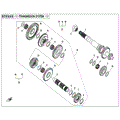 TRANSMISSION SYSTEM (1) - 2022 CFMOTO CFORCE 800 XC