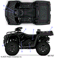 BODY: DECALS GRAPHIC - 2026 POLARIS SPORTSMAN 570 X2 EPS