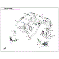 CAB FRAME (FOR 3-POINT SEAT BELT) - 2022 CFMOTO ZFORCE 950 Sport