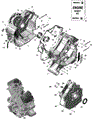 ROTAX - CRANKCASE - 2026 CAN AM COMMANDER 1000R EFI XT - TIMELESS BLACK METALLIC - 64" WIDTH - (2)