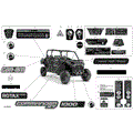 BODY - DECALS - 2022 CAN AM COMMANDER MAX 1000R EFI XT