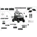DECALS - HD8 - XT - 2019 CAN AM DEFENDER HD8