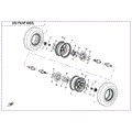 FRONT WHEEL - 2023 CFMOTO CFORCE 600 TOURING