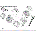 CYLINDER HEAD AND CYLINDER ASSY. - 2021 CFMOTO UFORCE 800