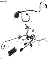 ENGINE HARNESS AND ELECTRONIC MODULE OUTLANDER_51R1504 - 2015 CAN AM OUTLANDER 650 EFI