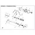 TRANSMISSION SYSTEM (3) - 2025 CFMOTO UFORCE 800 XL