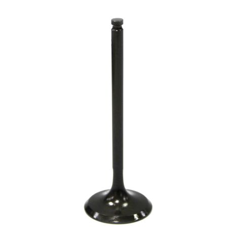 The Yamaha 450 Intake Valve by Bronco features a metallic, flat-circular base and long, narrow stem, standing upright against a white background and engineered to boost engine performance.